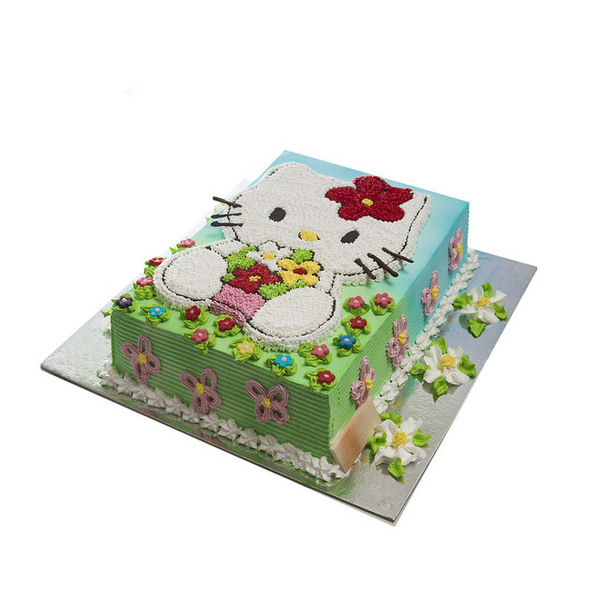 Crvena Hello Kitty torta
