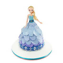 Dečije torte za devojčice Elzina svečana haljina