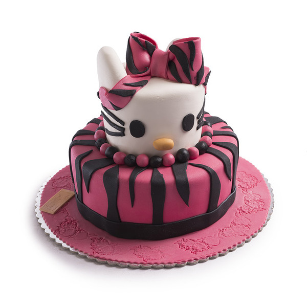 Hello Kitty roze torta