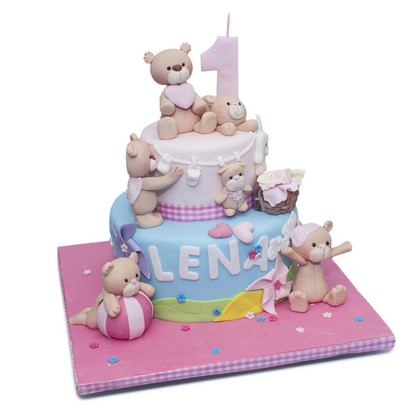 Rođendanska tortica sa medvedićima