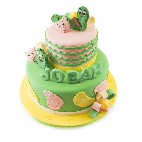 Torta - Zmija juri žabu ( i prasići)