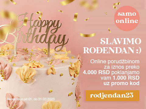 Torta slavi rođendan