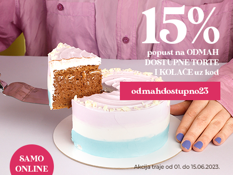 15% popusta na ODMAH DOSTUPNO