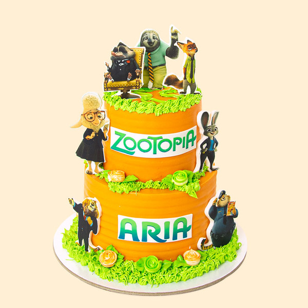Zootopia torta