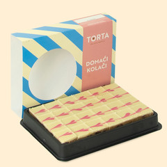 Kolači - Brusnica kocke