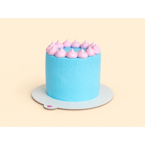 1-Mini torta - puf plava