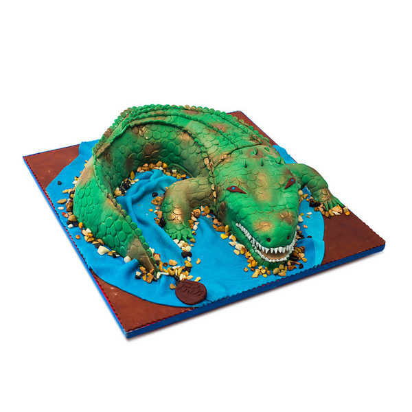 Krokodil torta