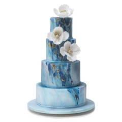 Svadbene torte Svečana plava torta