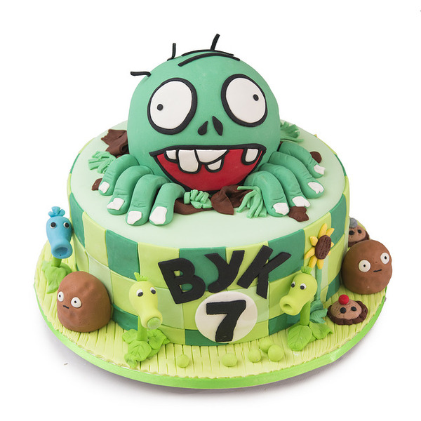 Plants vs. Zombies torta