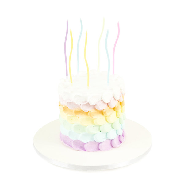 Šarena torta sa svećicama