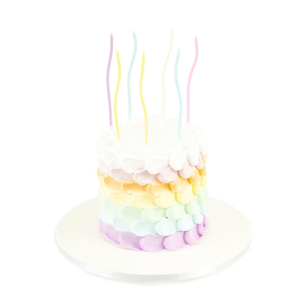 Šarena torta sa svećicama