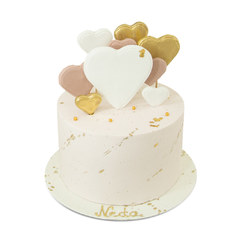 Svečane torte Zlatna i bela srca