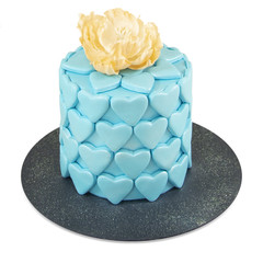 Svečane torte Plava srca i božur