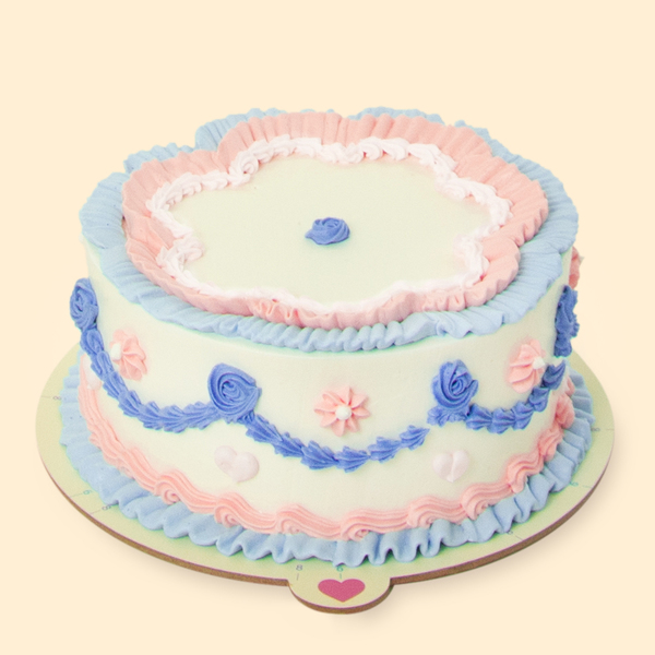 Retro šare  - torta iz kolekcije 8. mart