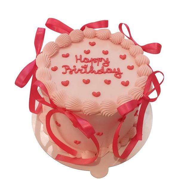 Happy birthday torta sa mašnicama