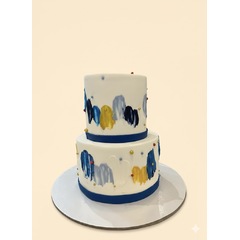 Svečane torte Šarena torta na dva sprata