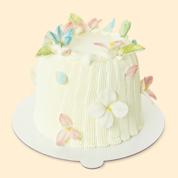 Vintage cvetna torta