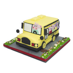 Dečije torte za dečake School bus