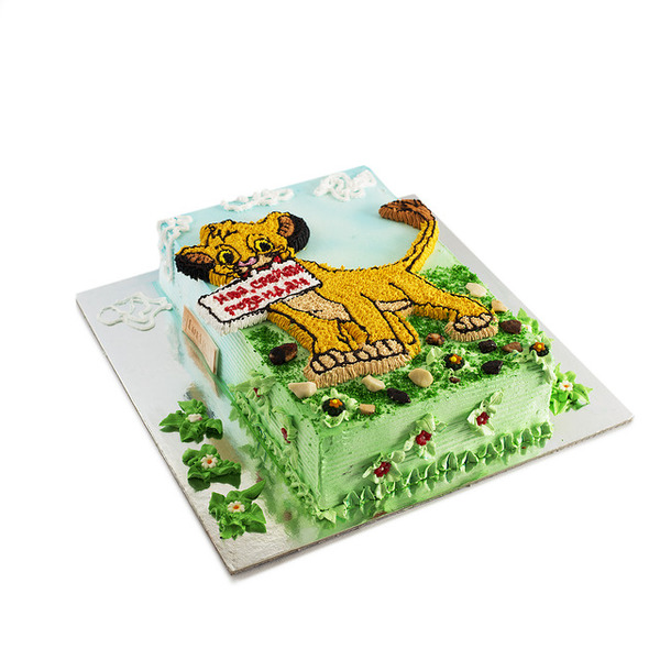 Simba - kralj lavova torta