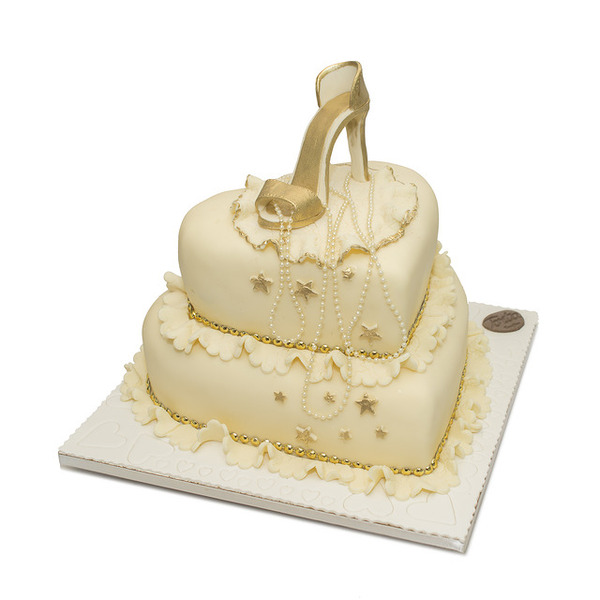 Torta - zlatna cipelica