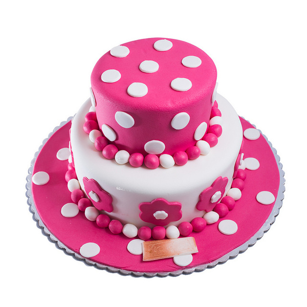 Tufnasta pink torta